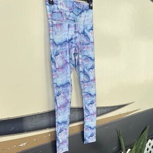 Marble Print Leggings